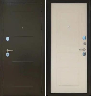 Дверьберг СТАЙЛ Т90 МЕДНЫЙ АНТИК  БЕЛОЕ ДЕРЕВО