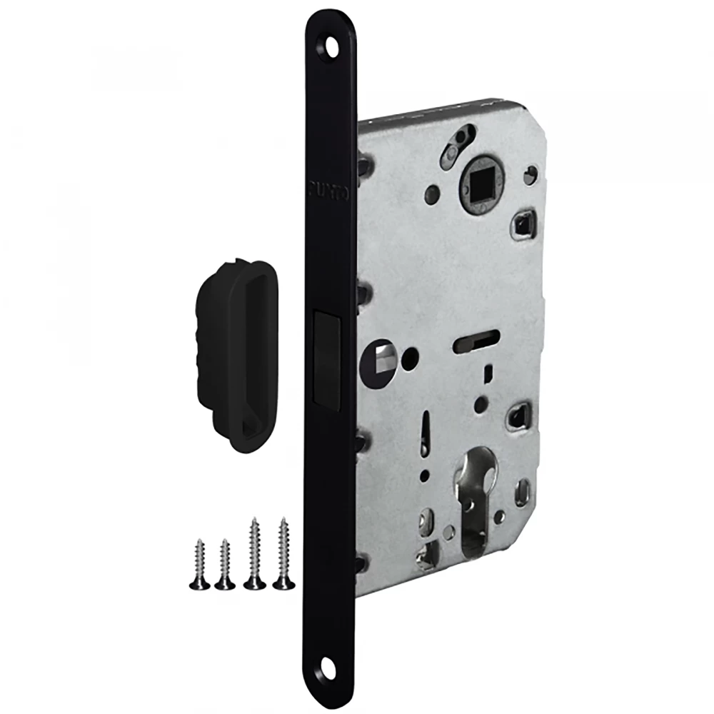 Фото Корпус замка ML85-50/BL BL (черный) блистер