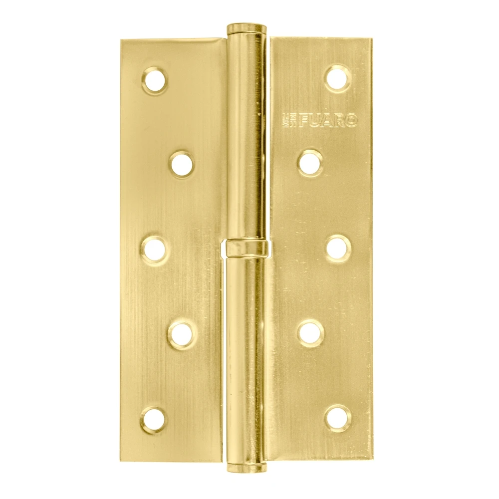 Фото Петля съемная IN5430SL-BL SB левая (413/BL-5 125x75x2,5) мат. золото БЛИСТЕР