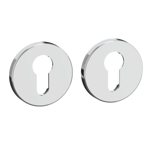 Накладка под цилиндр ET.R.EST.R52 CP-8 хром