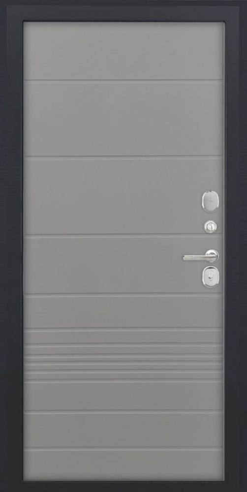 Входная дверь ДвериПРО Модель L-49 ФЛ-700 (10мм, ясень грей) DPRO198024 внутренняя сторона