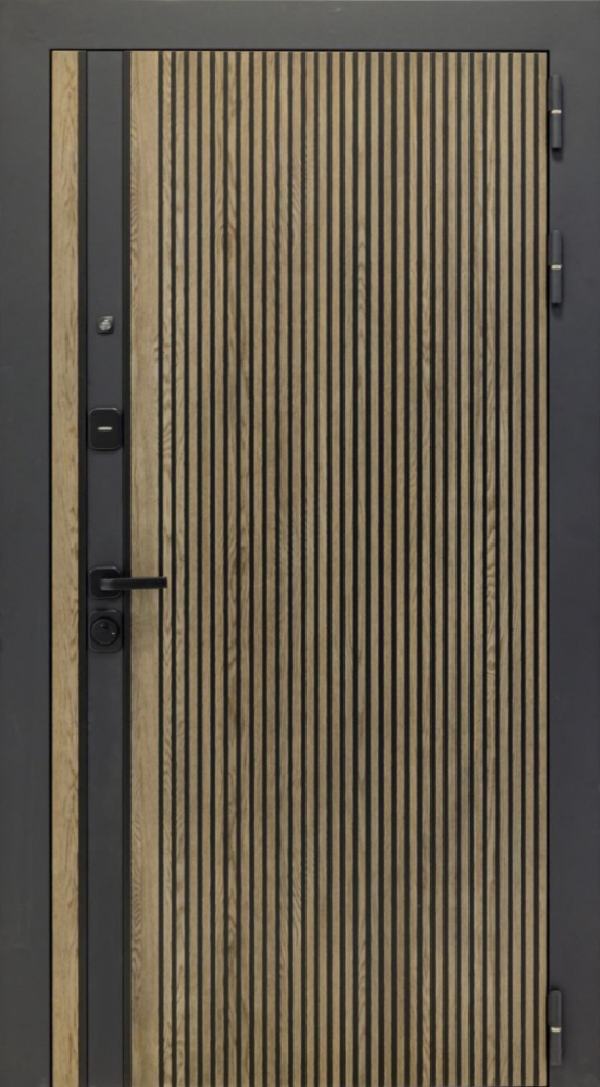 Входная дверь ДвериПРО Rosna ФЛЗ-603 Бетон снежный DPRO196702 внешняя сторона